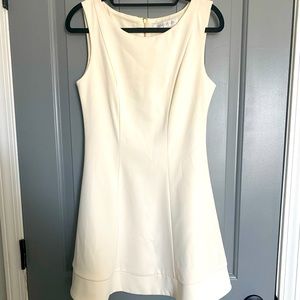Cream Mini Dress